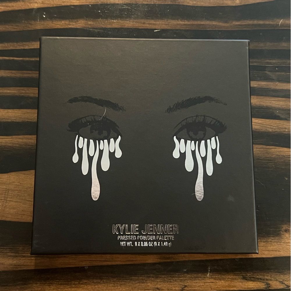 Kylie Cosmetics Black Pressed Powder Palette